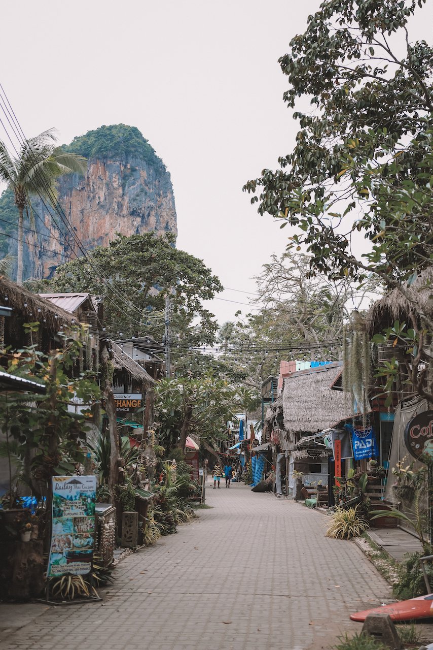 Wandering around the streets - Railay Beach - Krabi - Thailand