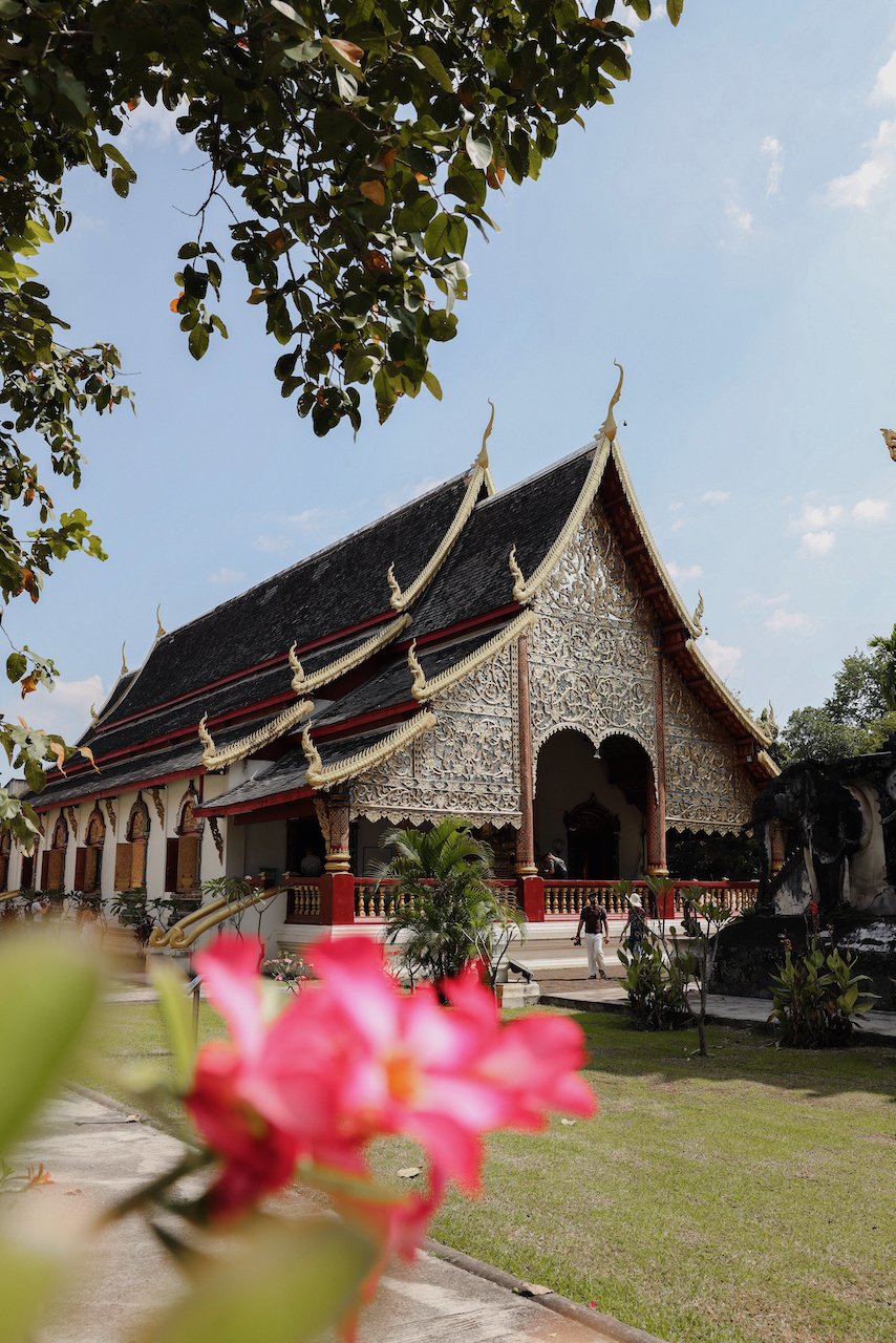 More temples and flowers - Chiang Mai - Northern Thailand