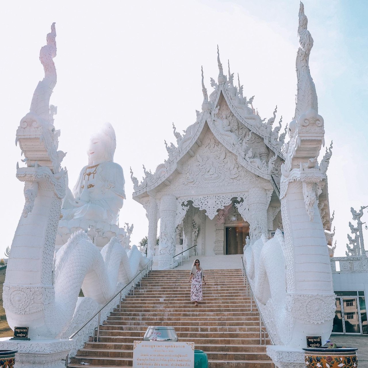 Le temple principal - Bouddha Géant - Wat Huay Pla Kang - Chiang Rai - Nord de la Thaïlande
