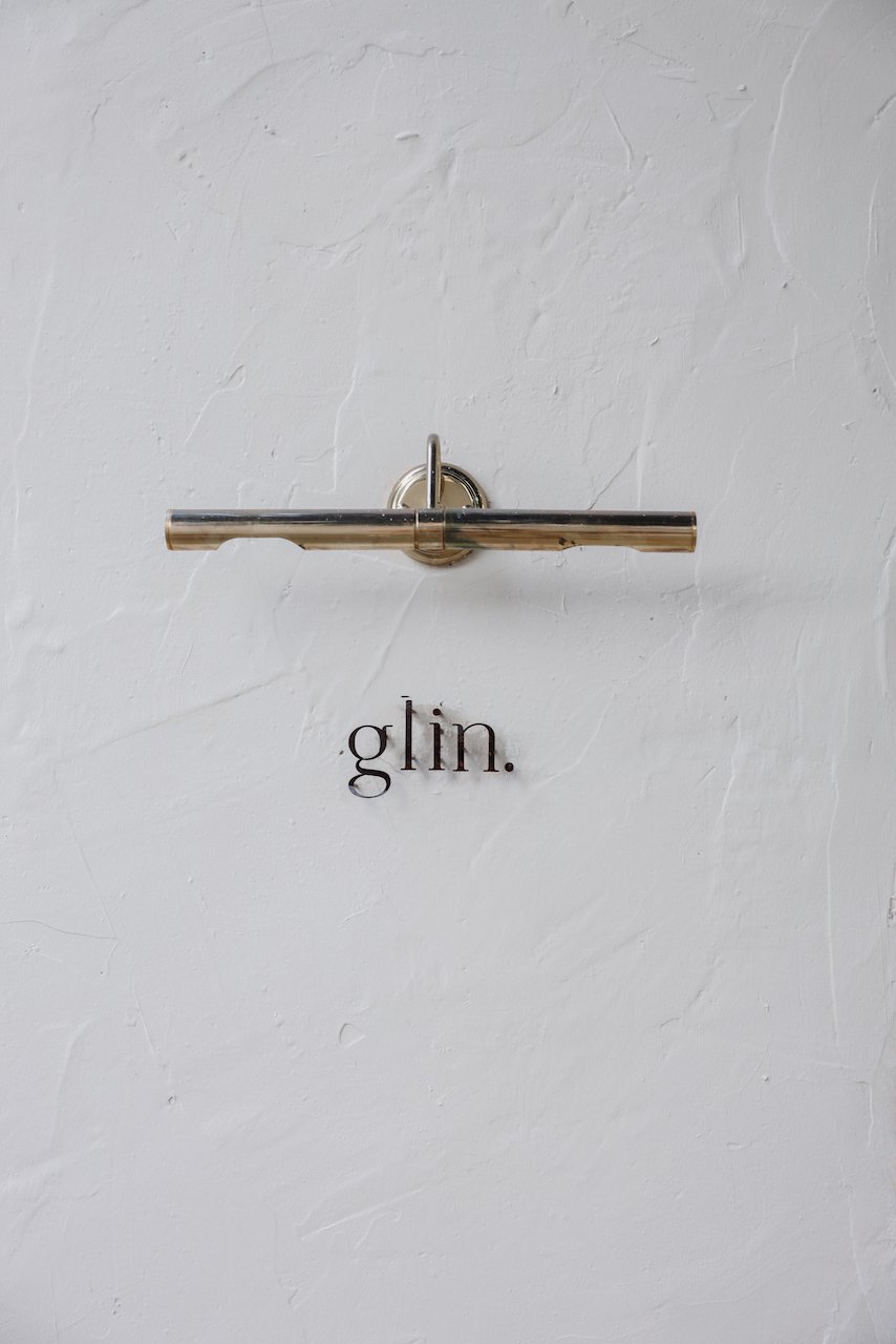 glin cafe - entry sign - Chiang Mai - Northern Thailand