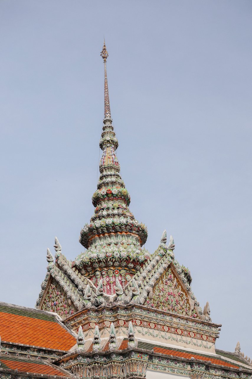 Toits de Wat Pho - Bangkok - Thaïlande