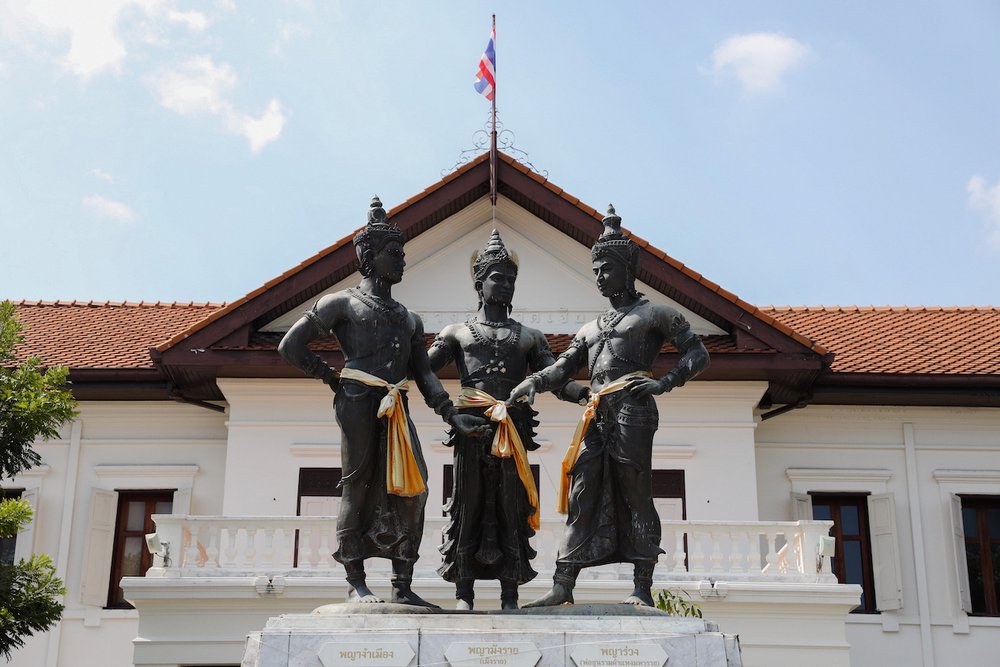 Three Kings Monument - Chiang Mai - Northern Thailand