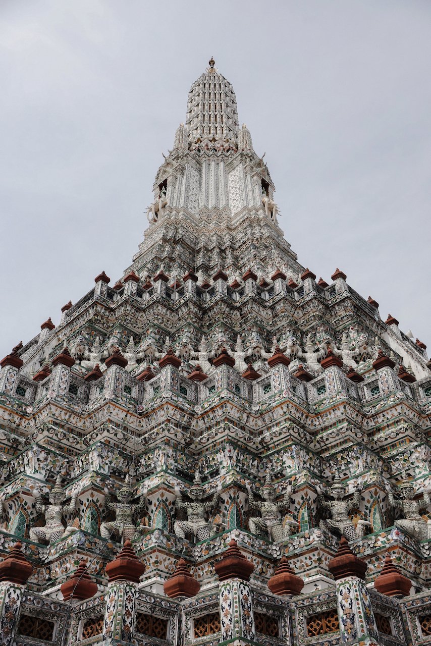 The tip of Wat Arun - Bangkok - Thailand