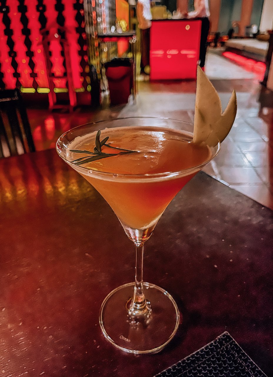 Le cocktail Hangovertini - Hôtel Lebua - Bangkok - Thaïlande