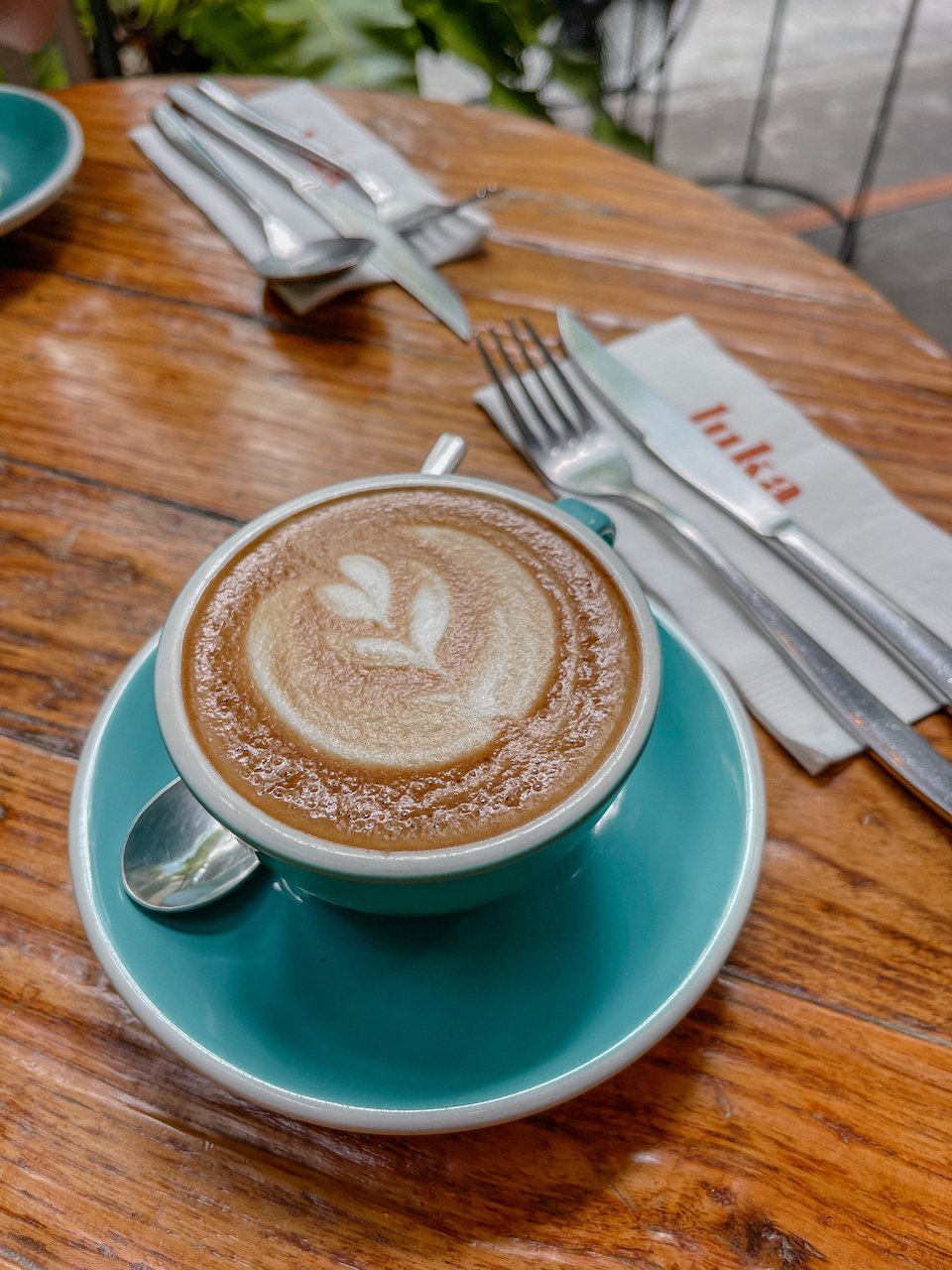 Latte at Cafe Luka - Bangkok - Thailand