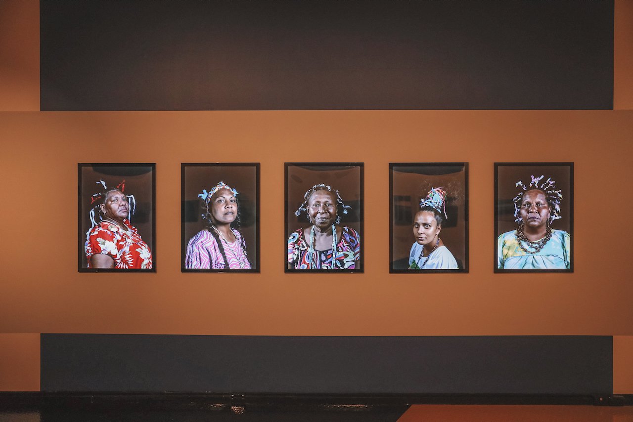 Portraits de femmes autochtones - Musée national de l'Australie - Canberra - Territoire de la capitale australienne (ACT) - Australie