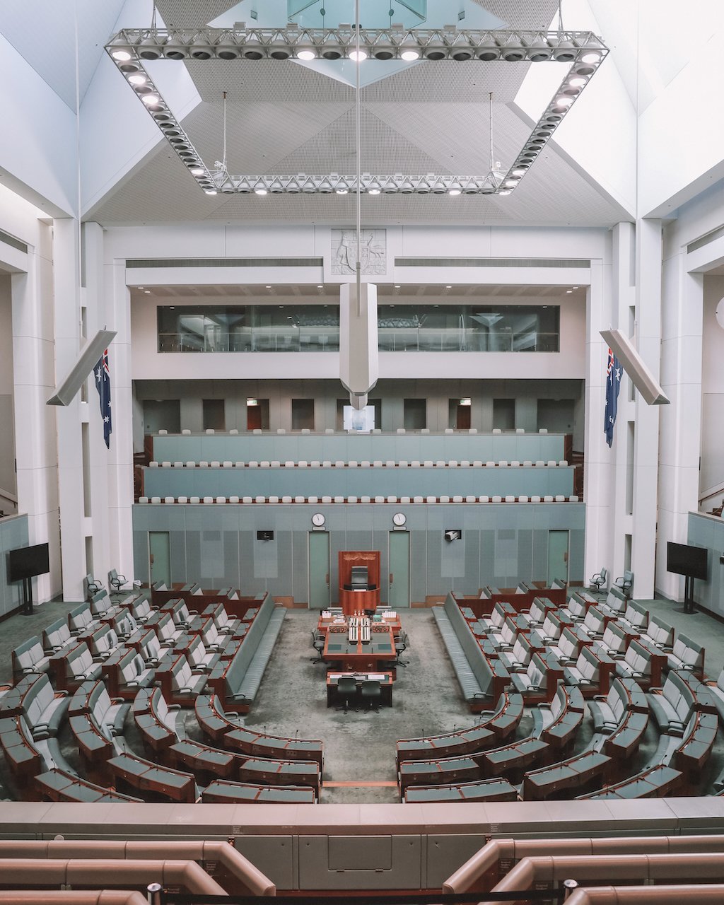 La chambre des députés - Parlement australien - Canberra - Territoire de la capitale australienne (ACT) - Australie