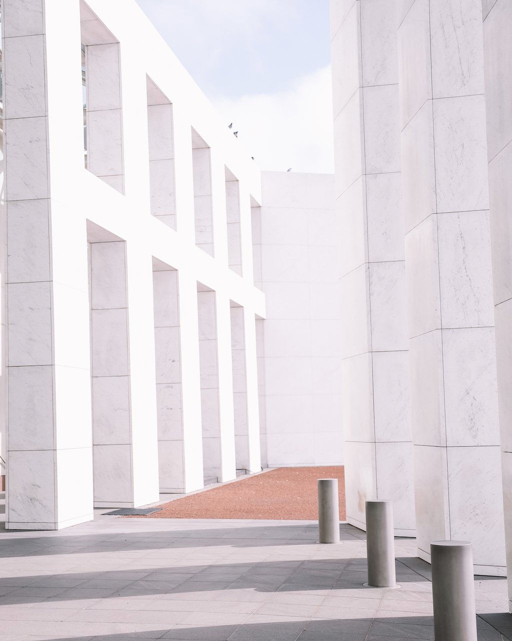 Main entrance - New Parliament House of Australia - Canberra - Australian Capital Territory - Australia