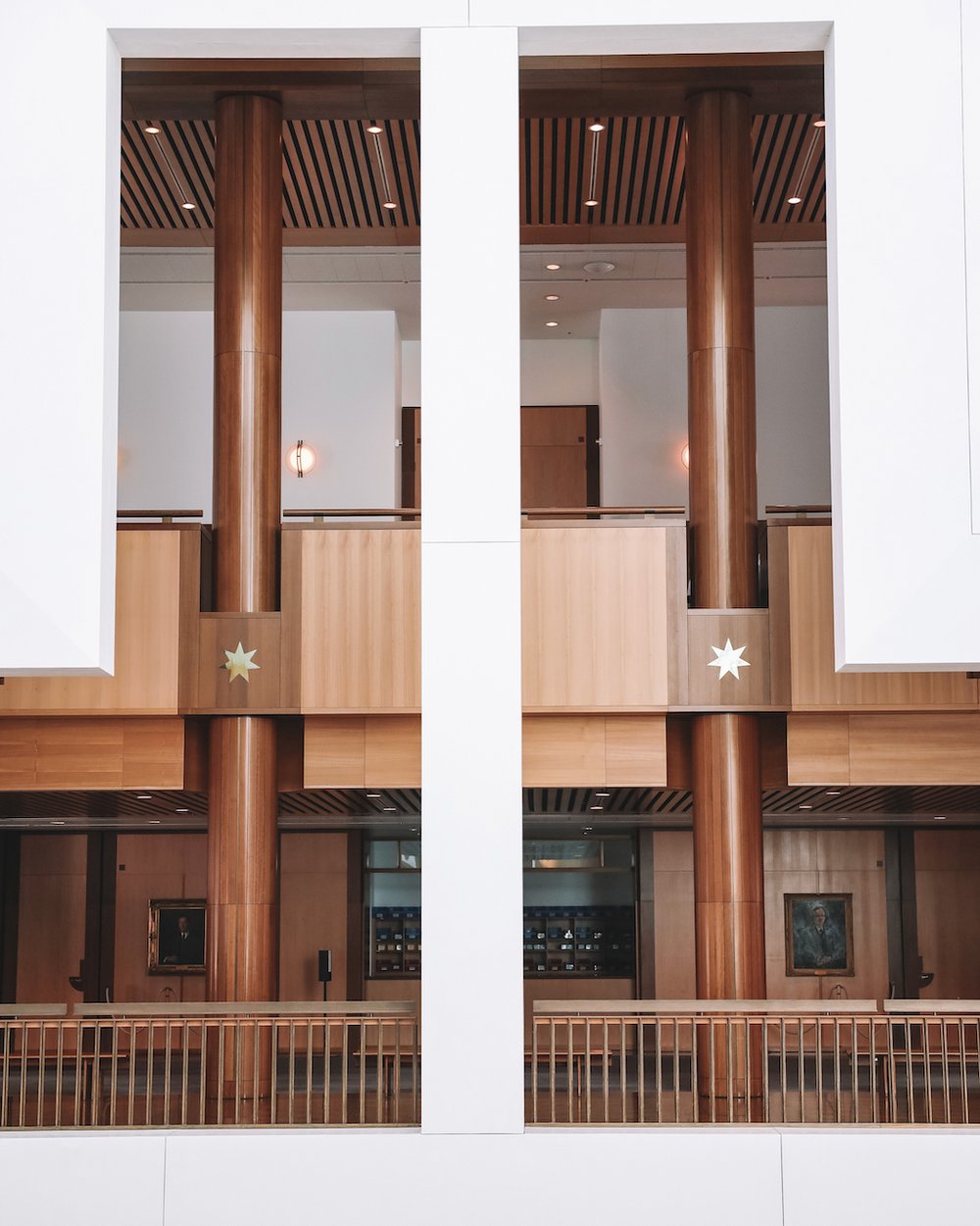 Symmetry - New Parliament House of Australia - Canberra - Australian Capital Territory - Australia