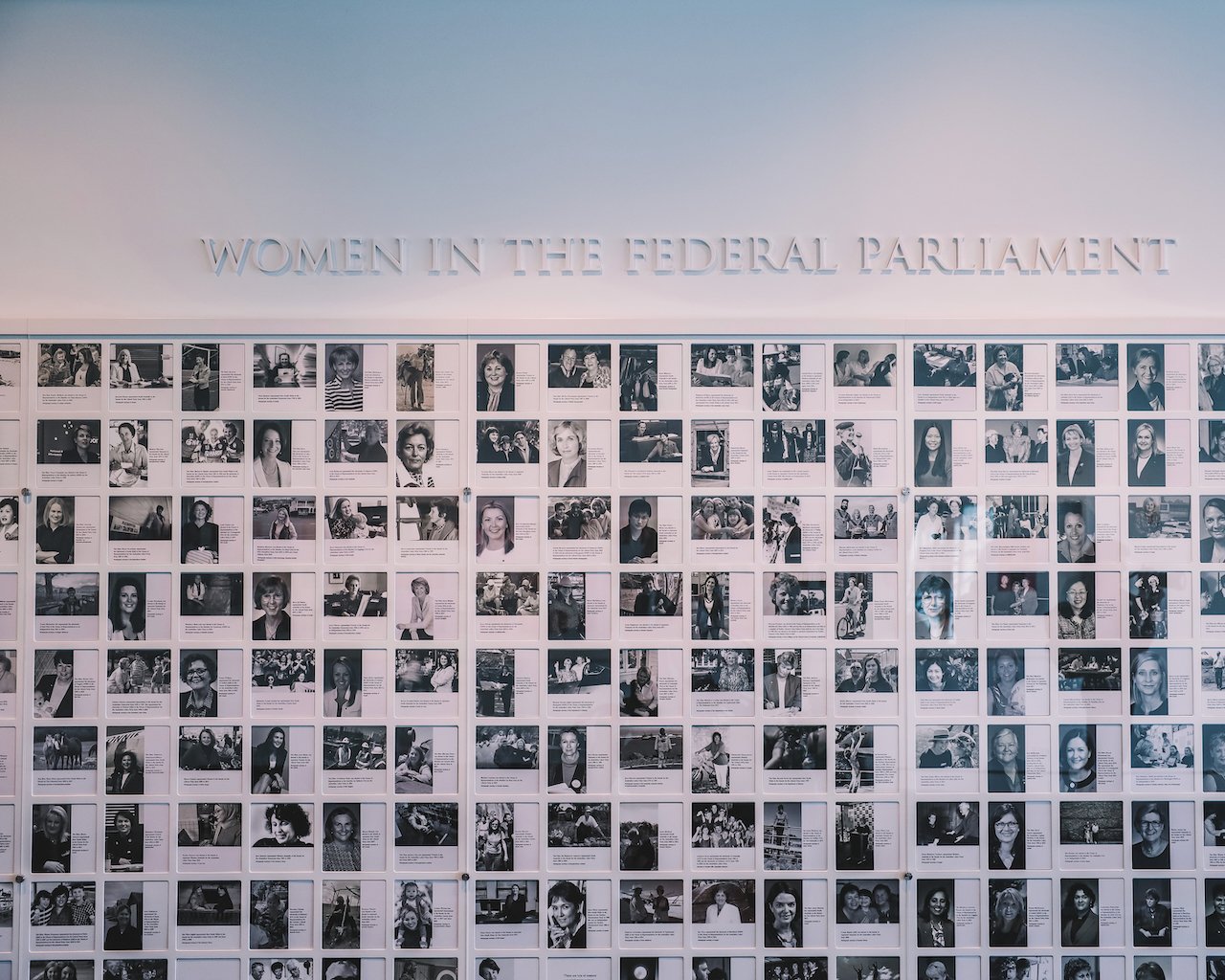 Women in the Federal Parliament - New Parliament House of Australia - Canberra - Australian Capital Territory - Australia