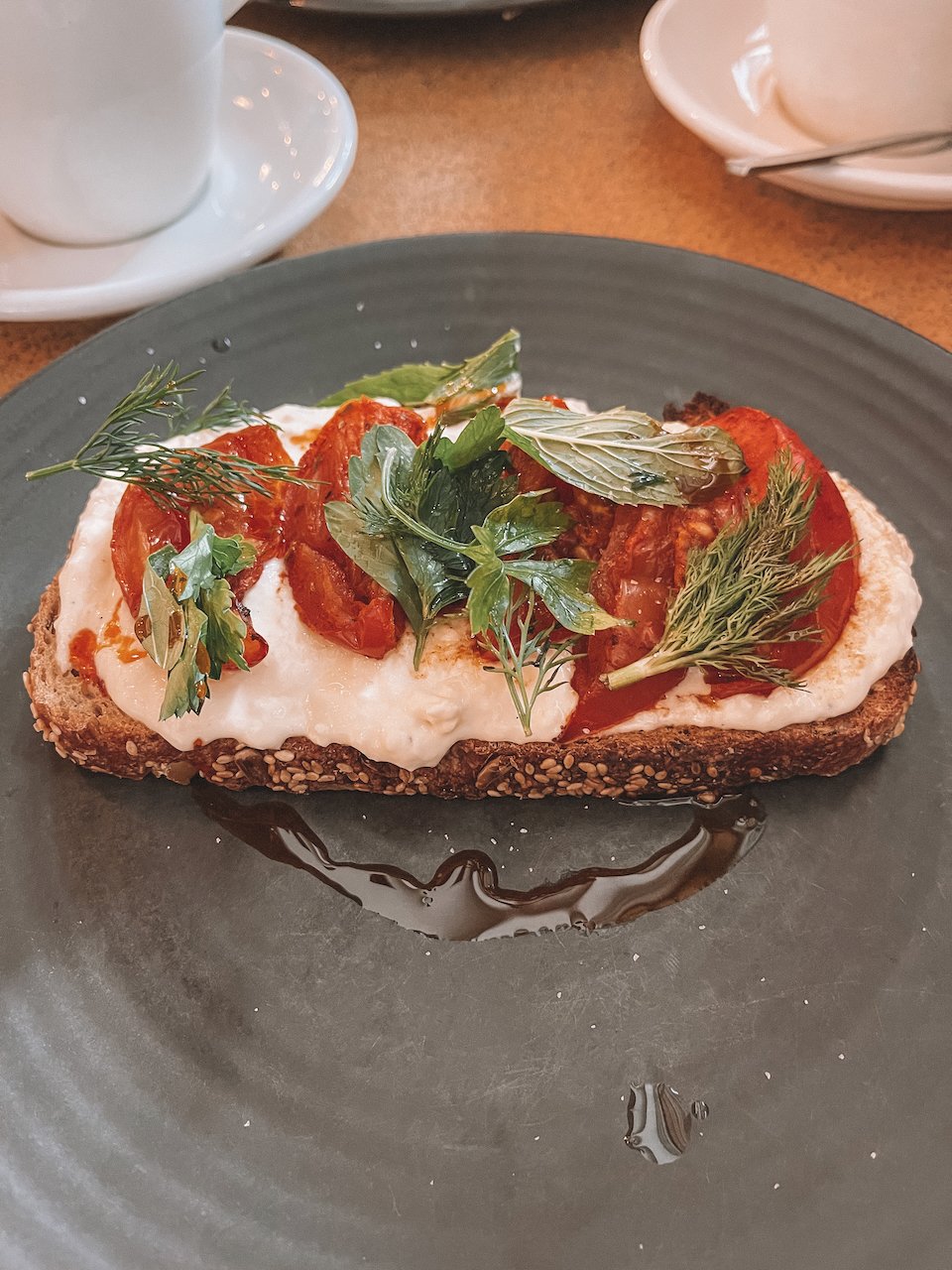 Stracciatella Toast - The Cupping Room - Canberra - Australian Capital Territory - Australia