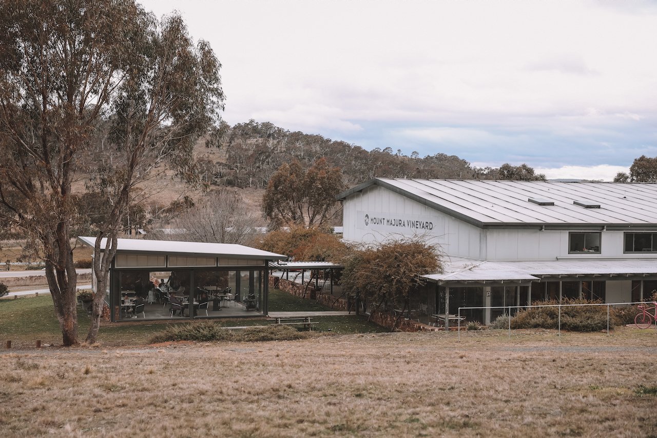 La salle de dégustation - Vignoble du Mont Majura - Canberra - Territoire de la capitale australienne (ACT) - Australie