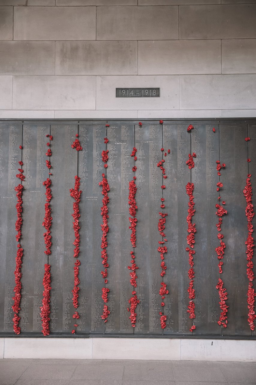 Soldats morts au combat lors de la premiere guerre mondiale de 1914 à 1918 - Mémorial australien de la guerre - Canberra - Territoire de la capitale australienne (ACT) - Australie