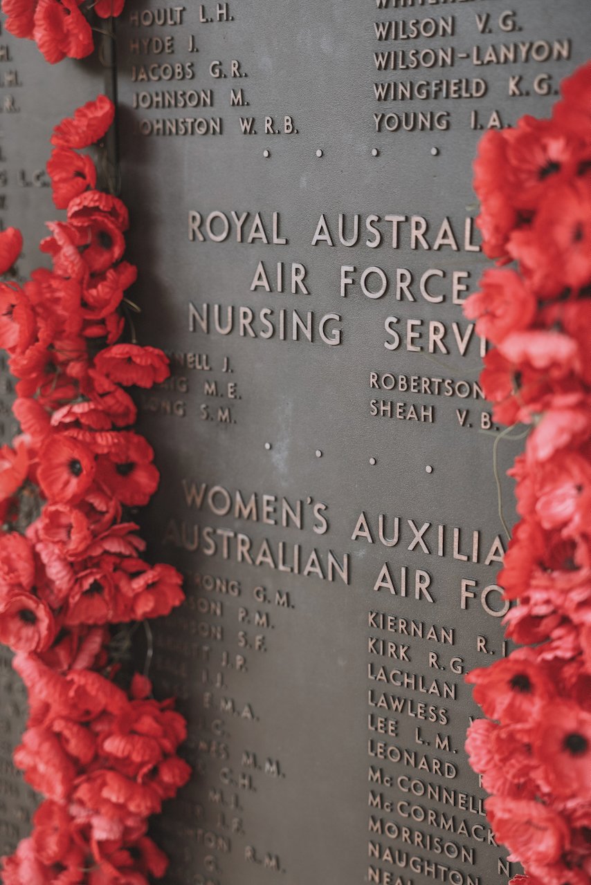 Service d'infirmerie de l'armée de l'air australienne - Mémorial australien de la guerre - Canberra - Territoire de la capitale australienne (ACT) - Australie