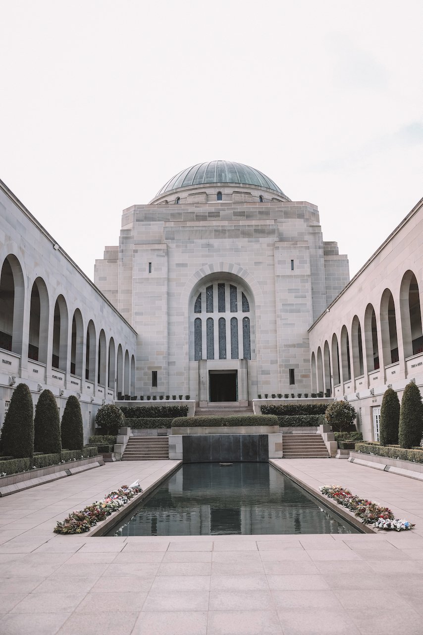 The main courtyard - Australian War Memorial - Canberra - Australian Capital Territory - Australia