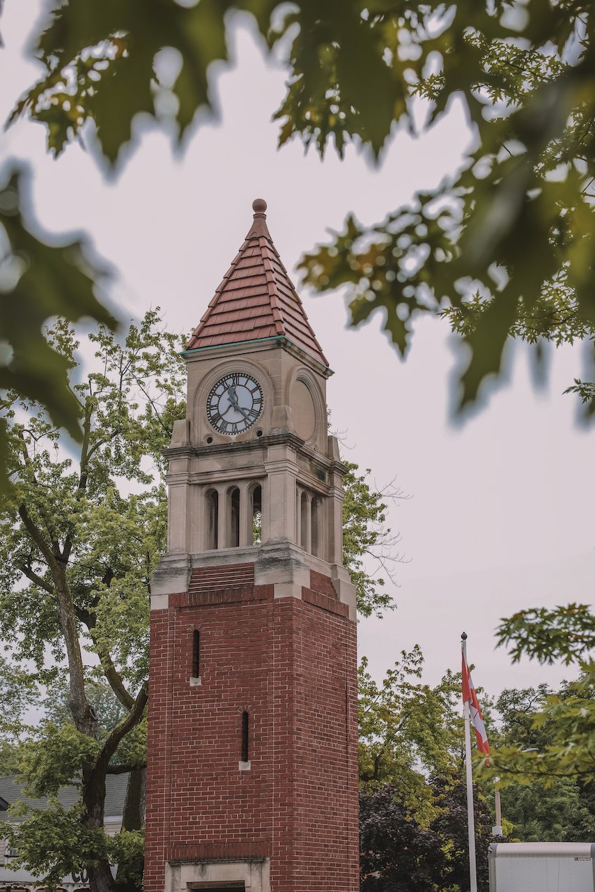 Central clock tower - Niagara-On-The-Lake - Ontario - Canada