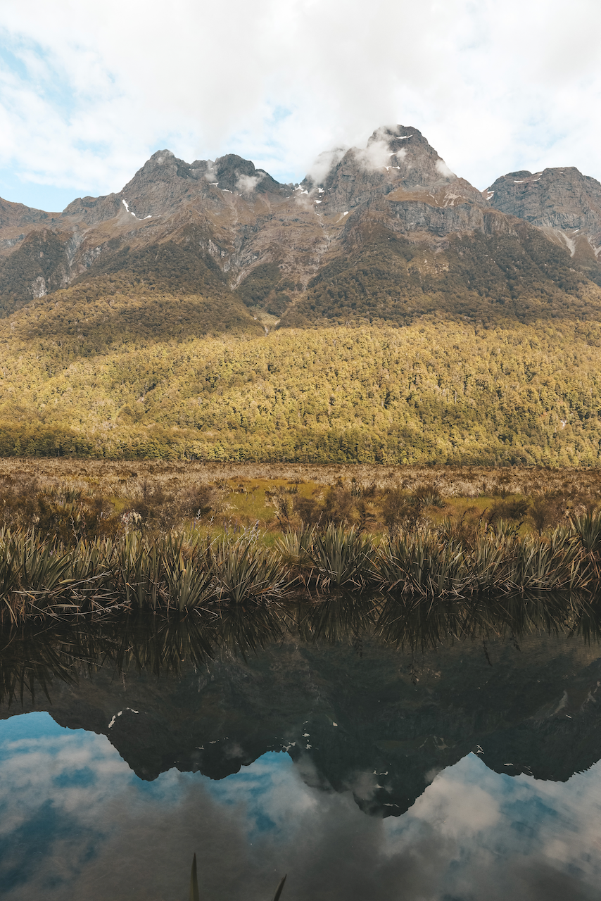 Mirror Lakes - Milford Sound - Nouvelle-Zélande