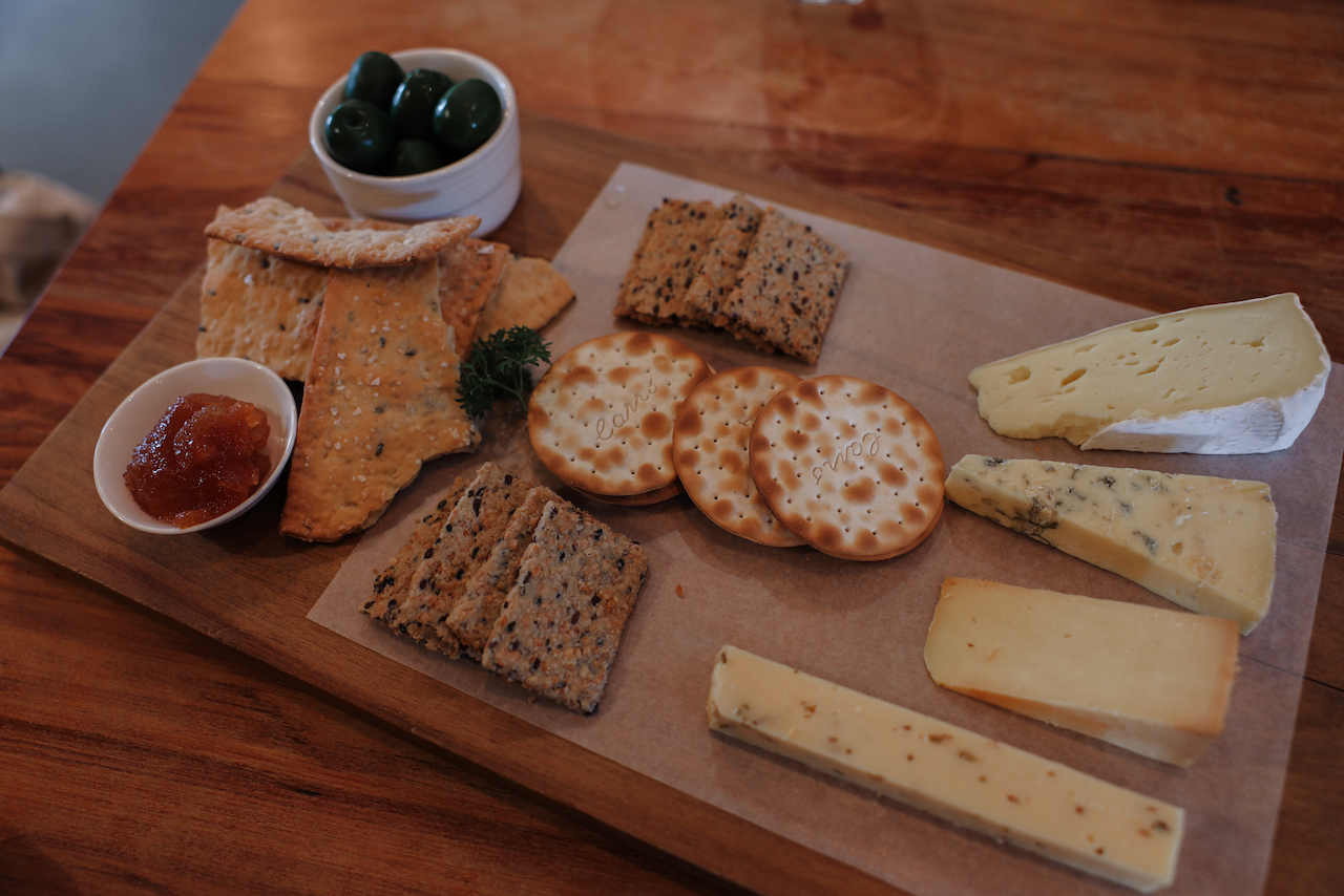 Delicious Cheese Board - Mt Rosa Wines - Gibbston - New Zealand