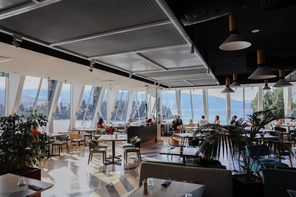 The view from Bazaar Restaurant - Queenstown - New Zealand