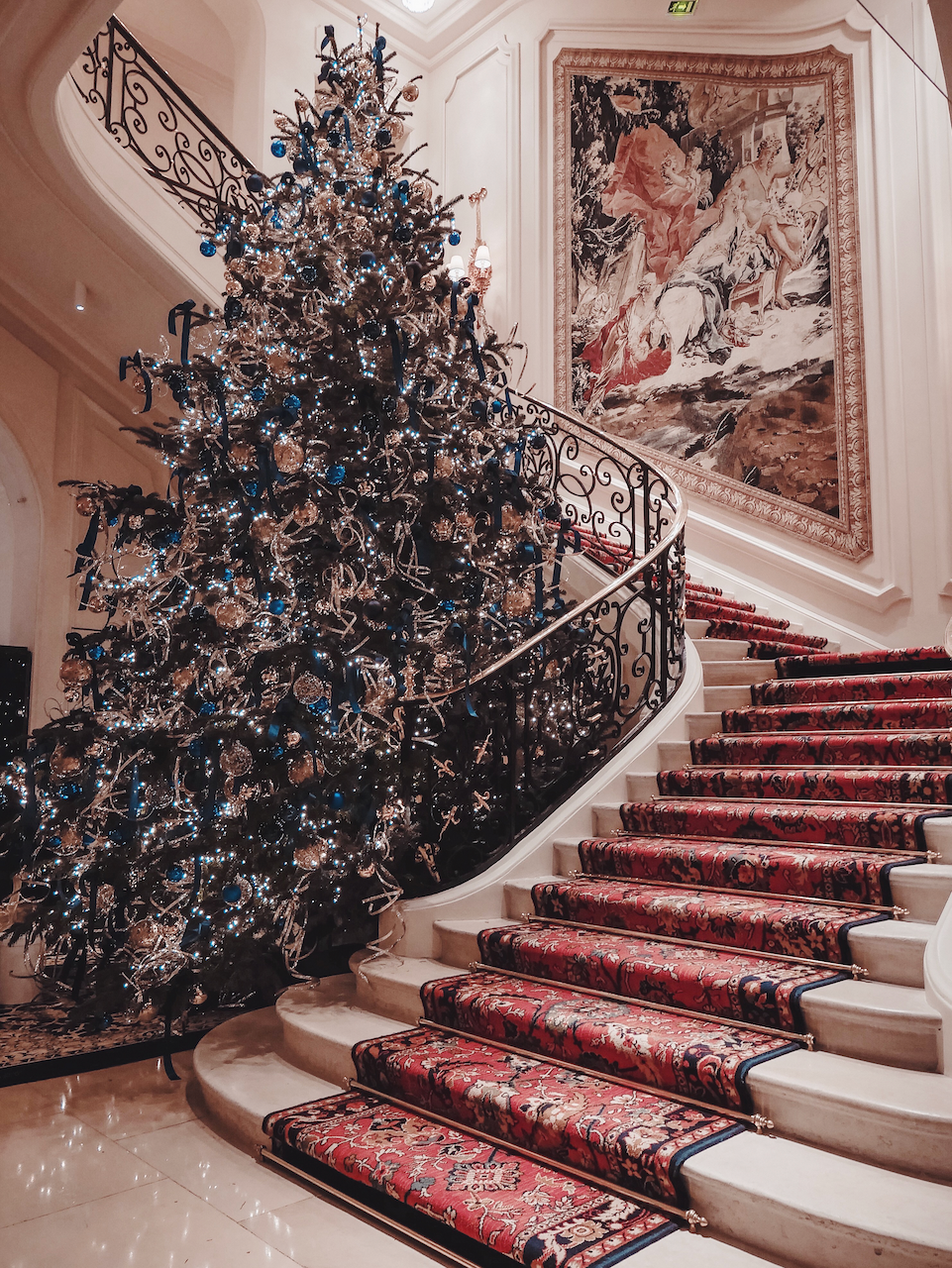 Ritz Hotel Christmas Tree - Paris - France