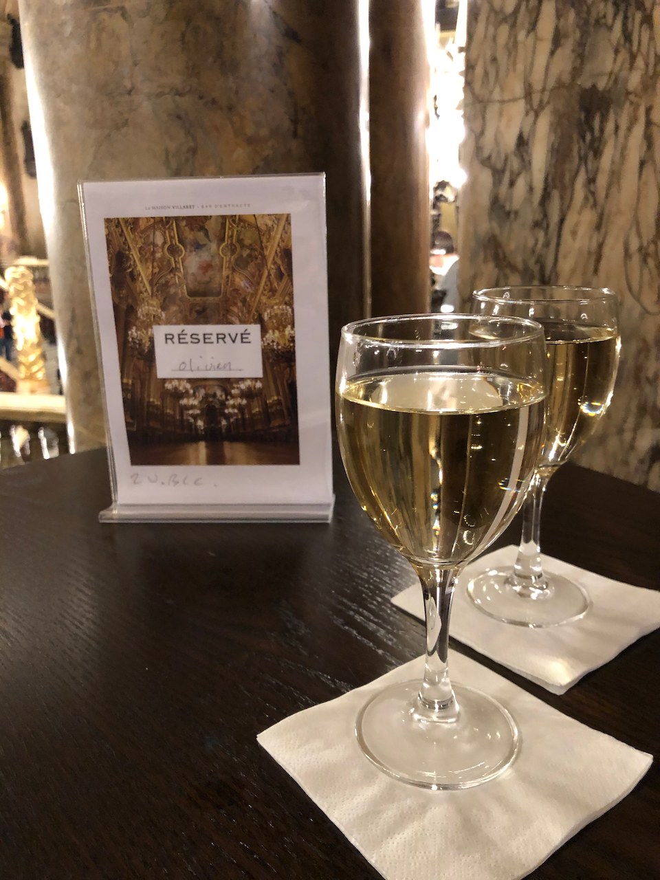 Having champagne at the opera - Paris - France