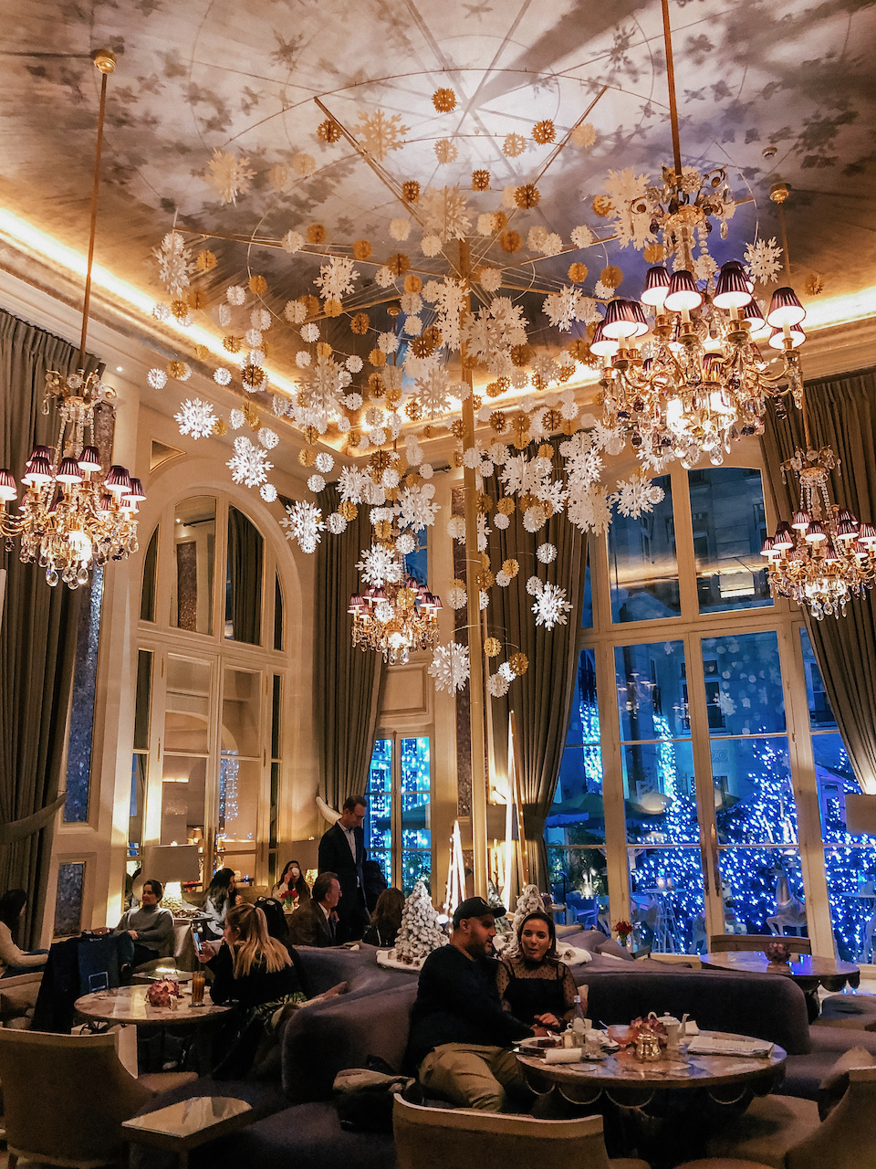 The interiors of Hotel de Crillon - Paris - France