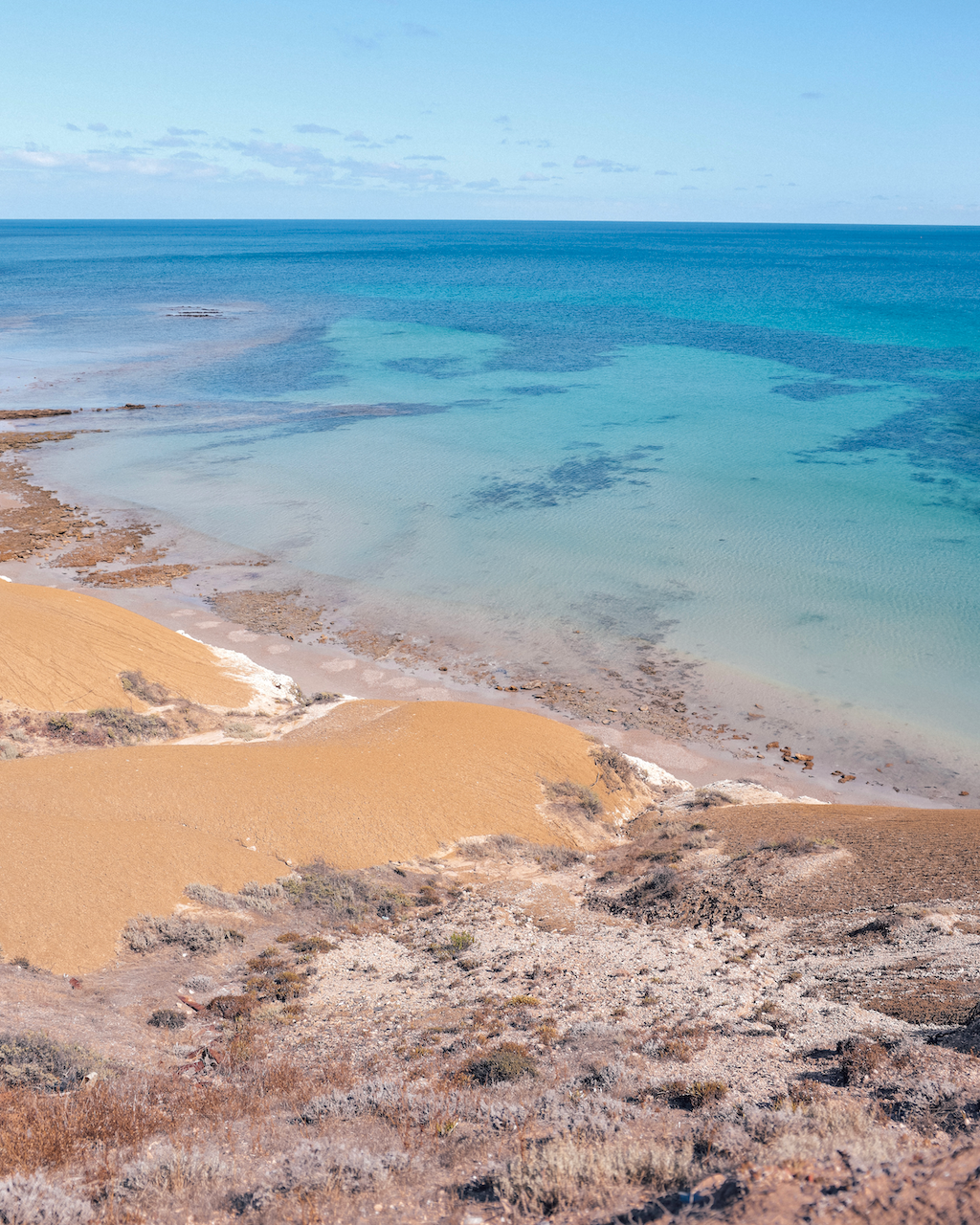 Beautiful view of Port Willunga Beach - McLaren Vale - South Australia (SA) - Australia