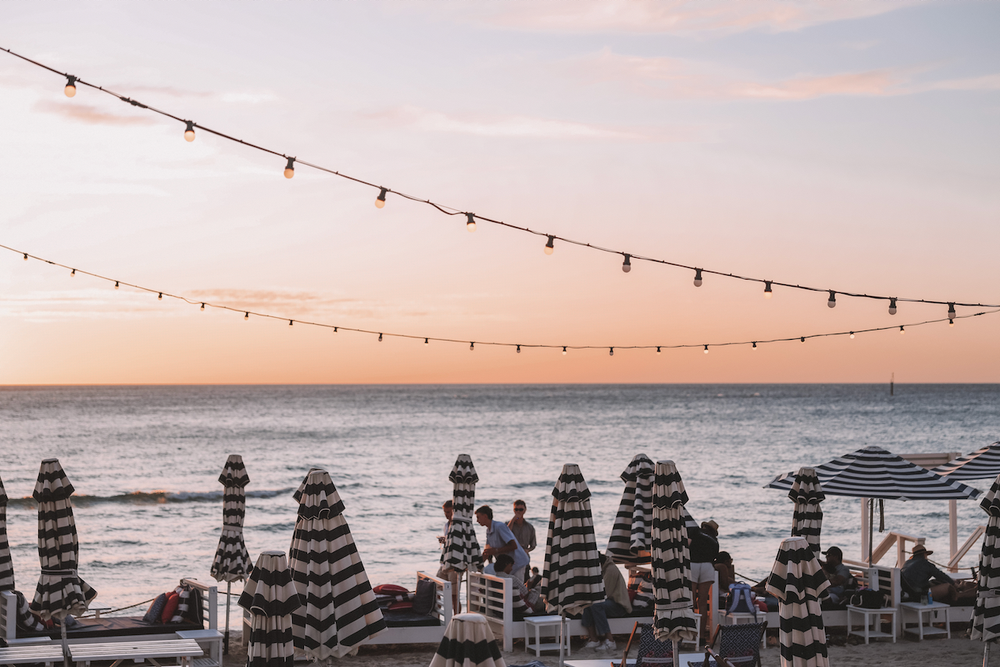 Dusk at Glenelg Beach - McLaren Vale - South Australia (SA) - Australia