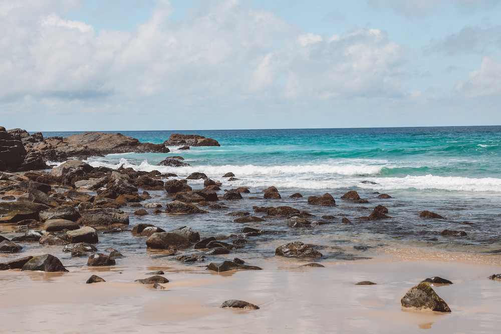 The north end of Sunshine Beach - Noosa - Queensland - Australia