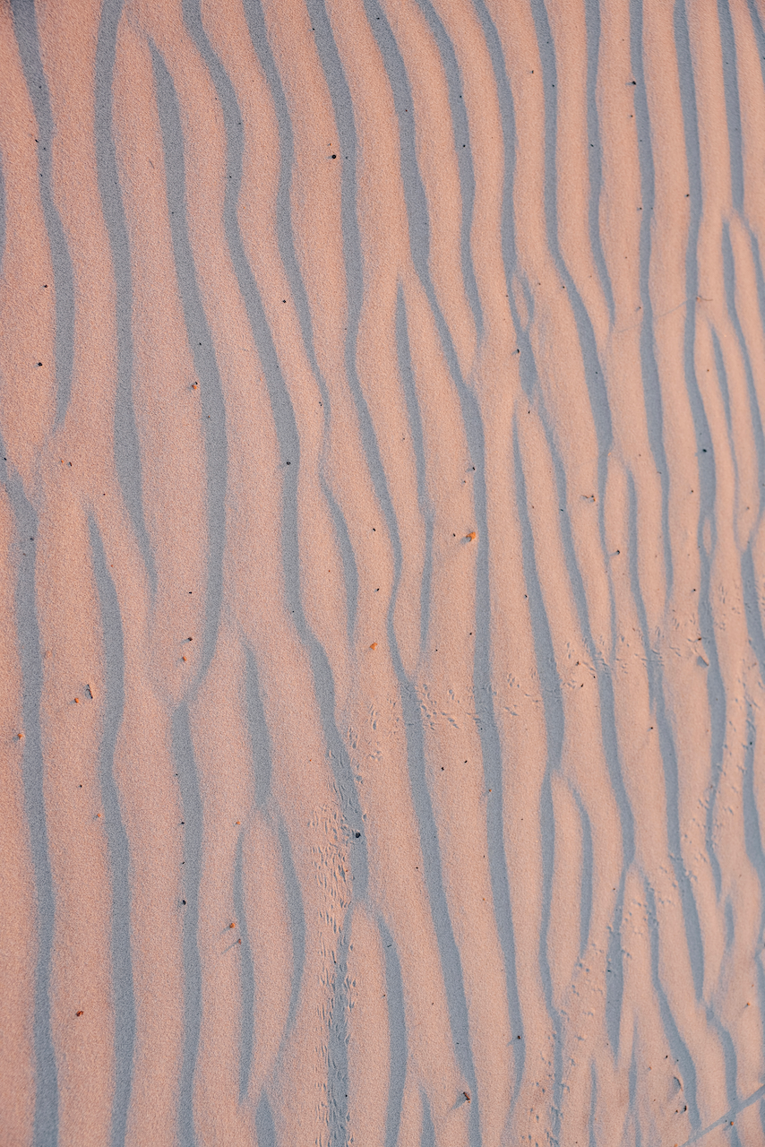 The sand dune formation of Rainbow Beach - Queensland - Australia