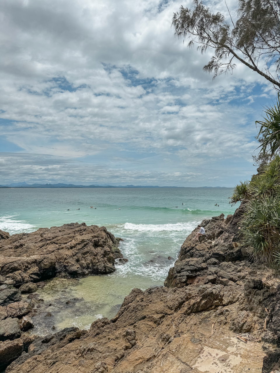 Surf Spot at the Pass - Byron Bay - New South Wales - Australia