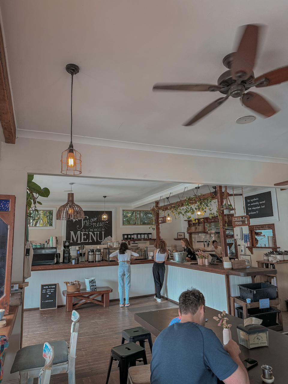 The interior and the counter of the General Store - Byron Bay - New South Wales - Australia