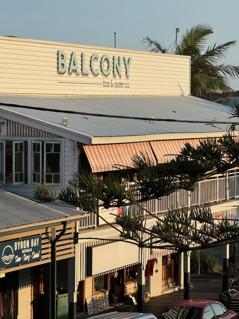 The Balcony vu depuis The Loft - Byron Bay - New South Wales - Australie