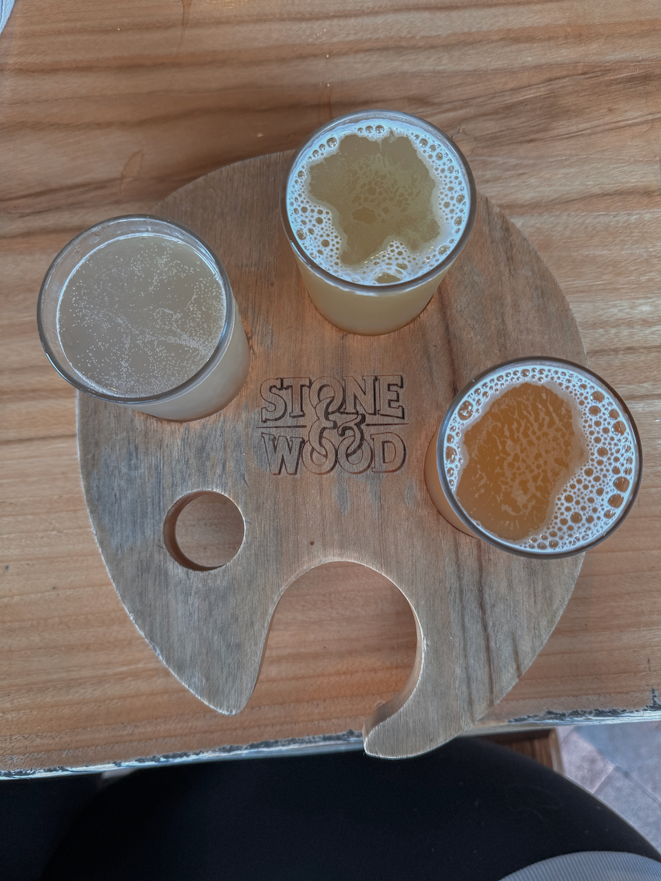 Stone and Wood Brewery - Beer Tasting Platter - Byron Bay - New South Wales - Australia