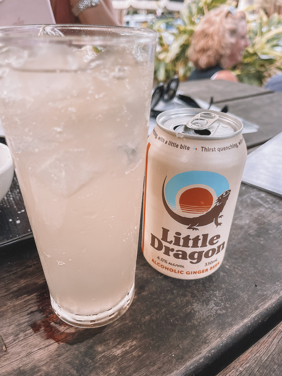 Little Dragons Ginger Beer at Treehouse - Byron Bay - New South Wales - Australia