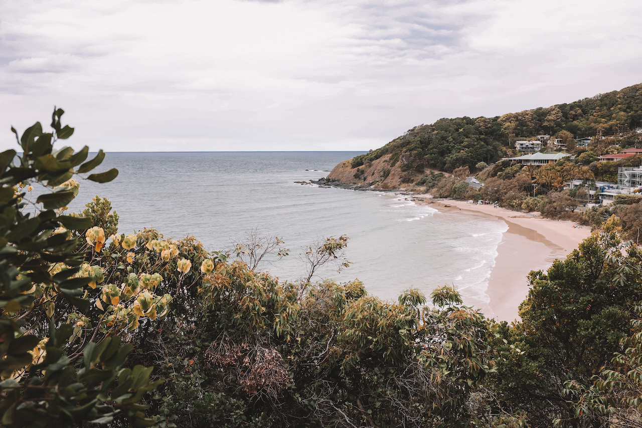 La vue sur la plage de Wategos  - Byron Bay - New South Wales - Australie