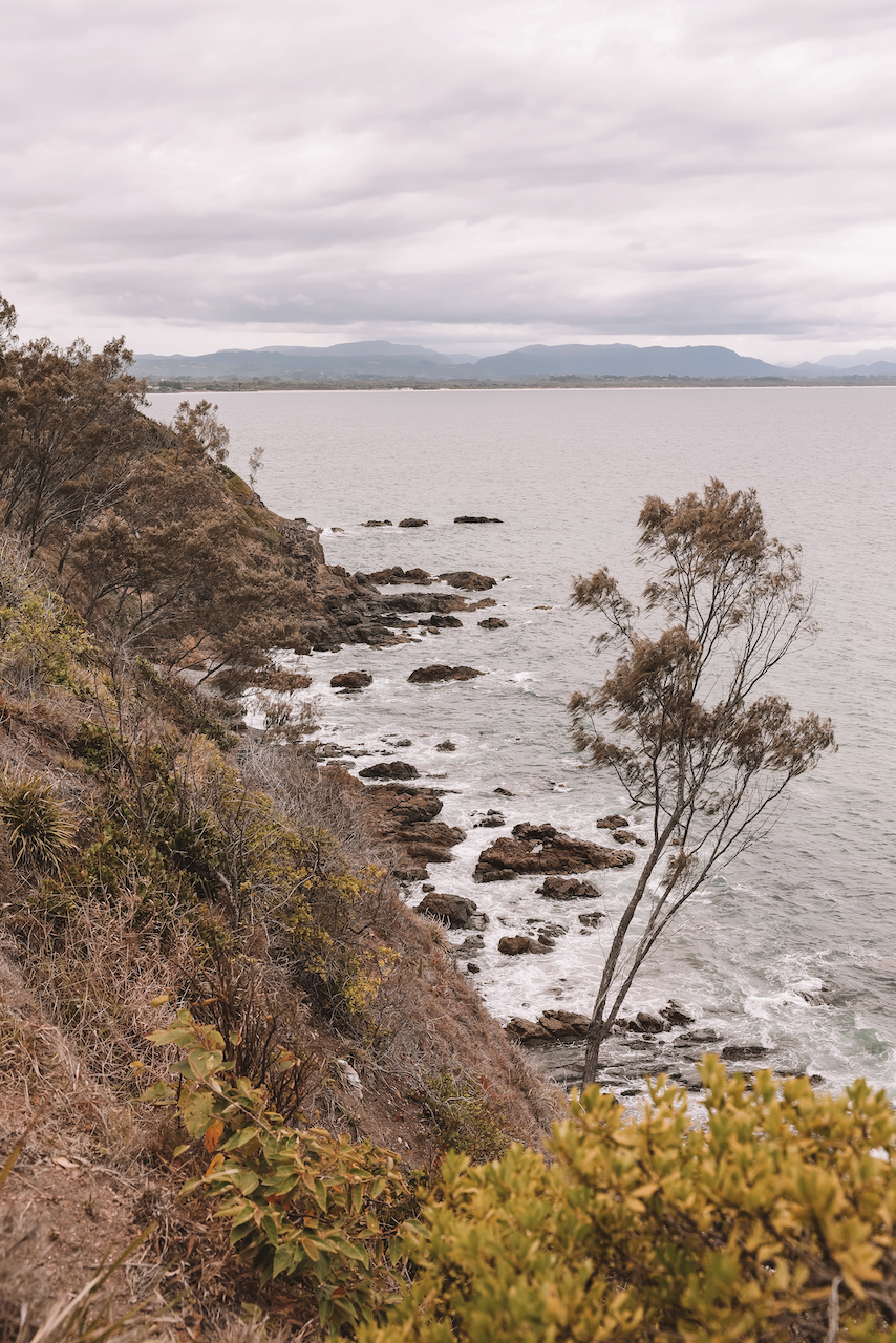 Coastal walk to get to Wategos Beach - Byron Bay - New South Wales - Australia