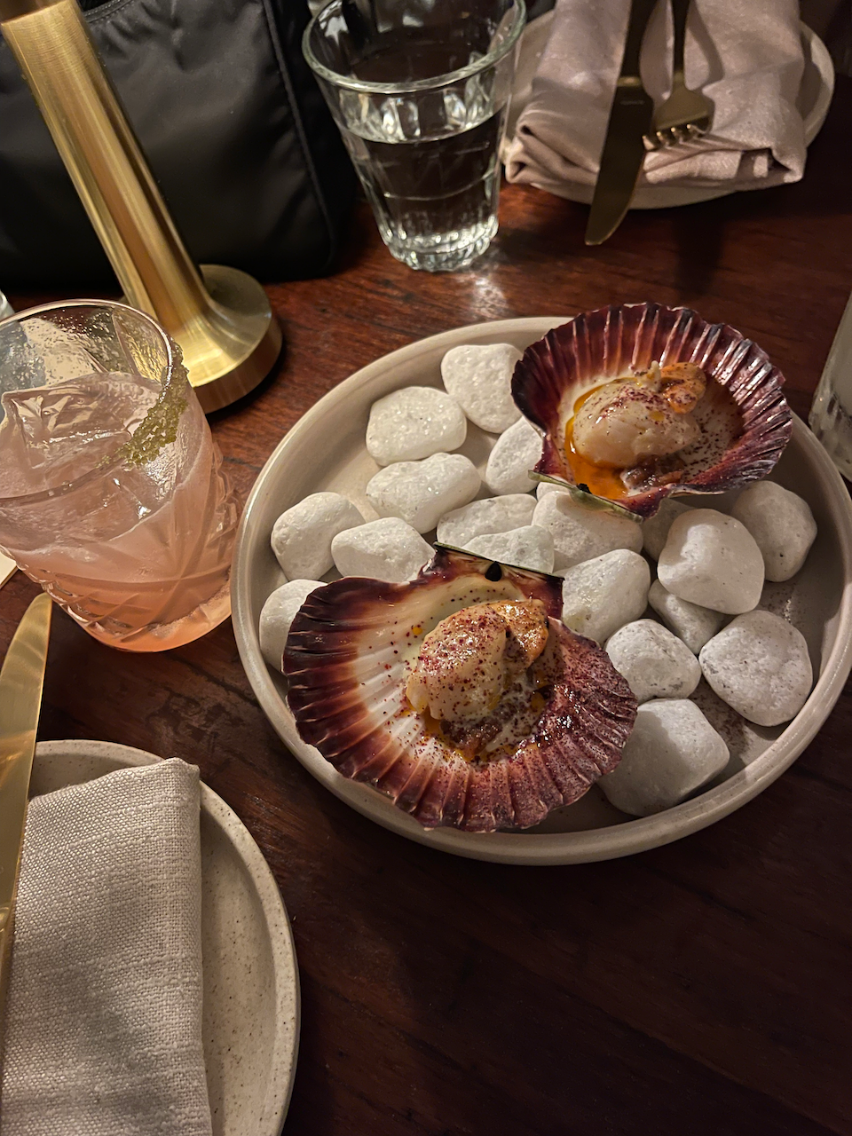 Scallops from the Mez Club - Byron Bay - New South Wales - Australia