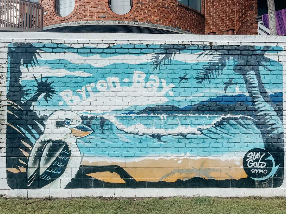 Kukkaburra Graffiti - Byron Bay - New South Wales - Australia