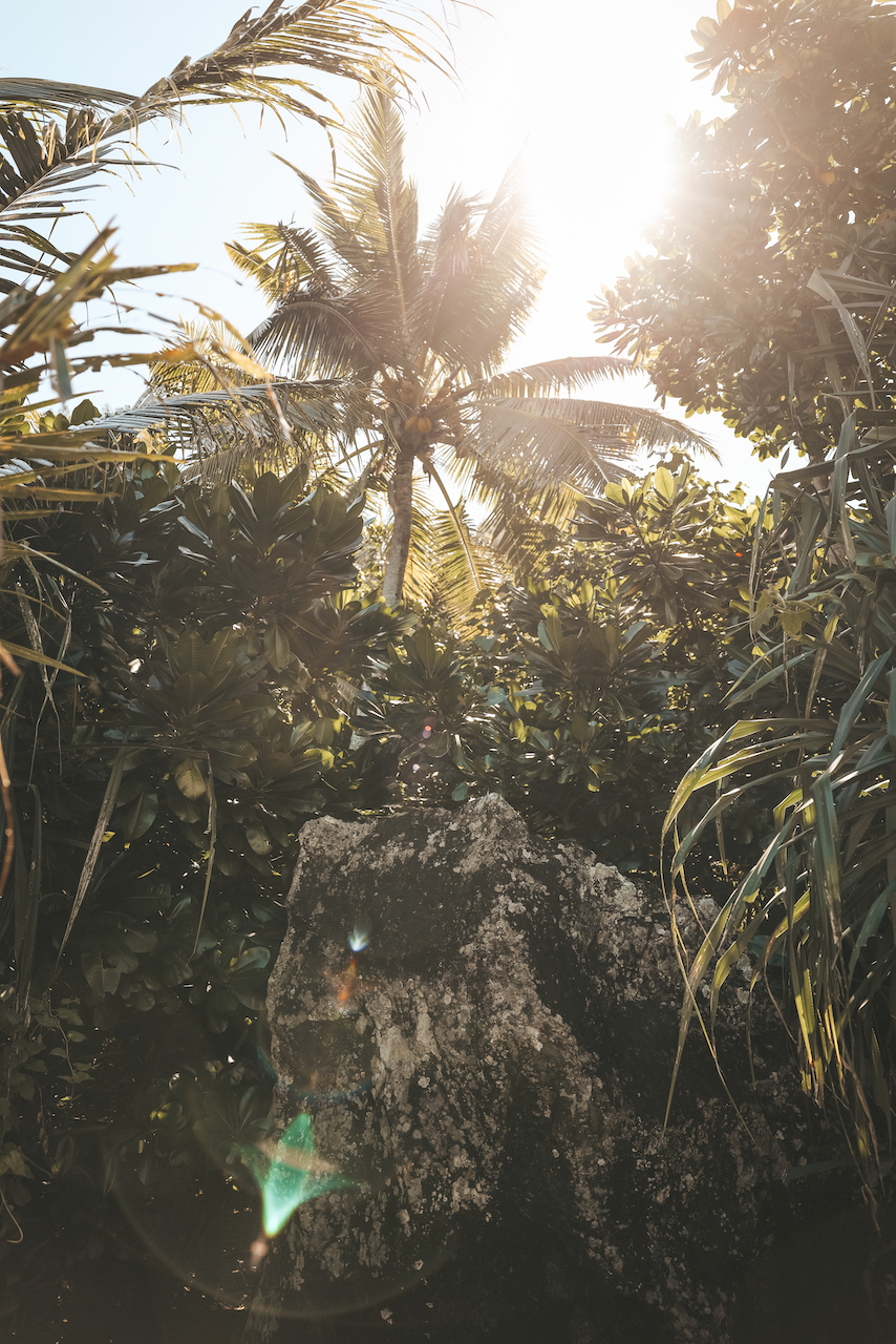 Rays of sunshine on Modriki - Mamanuca Islands - Fiji