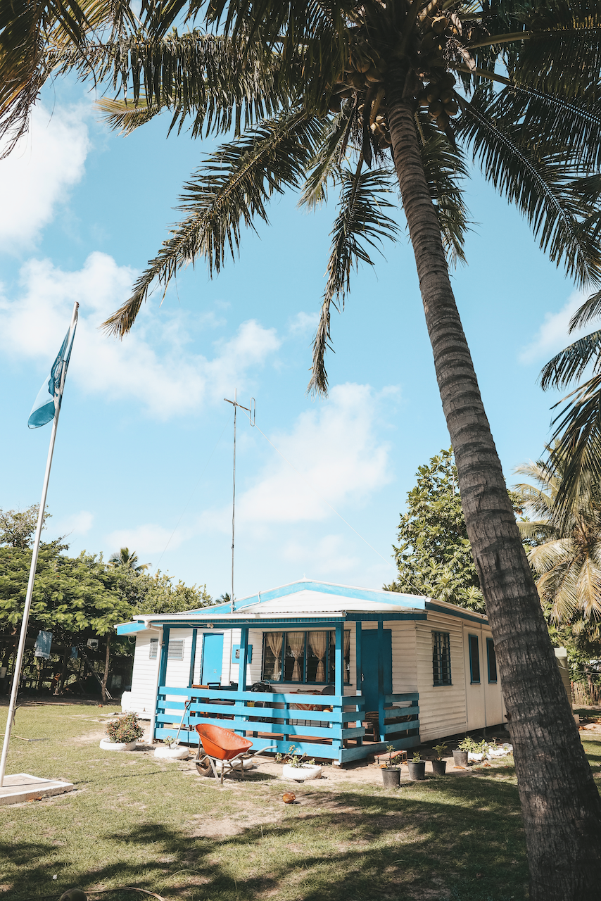 Poste de police du village - Blue Lagoon Beach Resort - Île de Nacula - Îles Yasawa - Îles Fidji