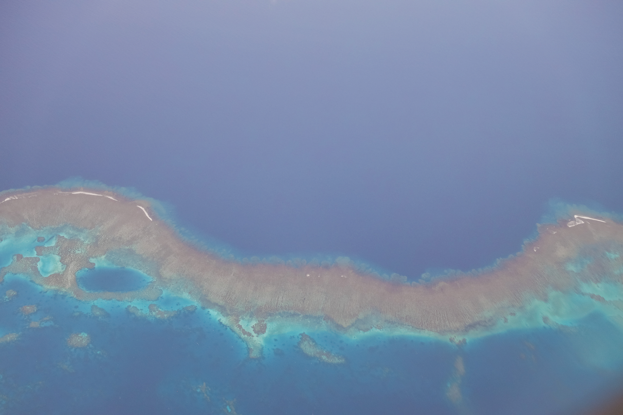 Le Somosomo Strait vu depuis l'avion - Île de Taveuni - Îles Fidji