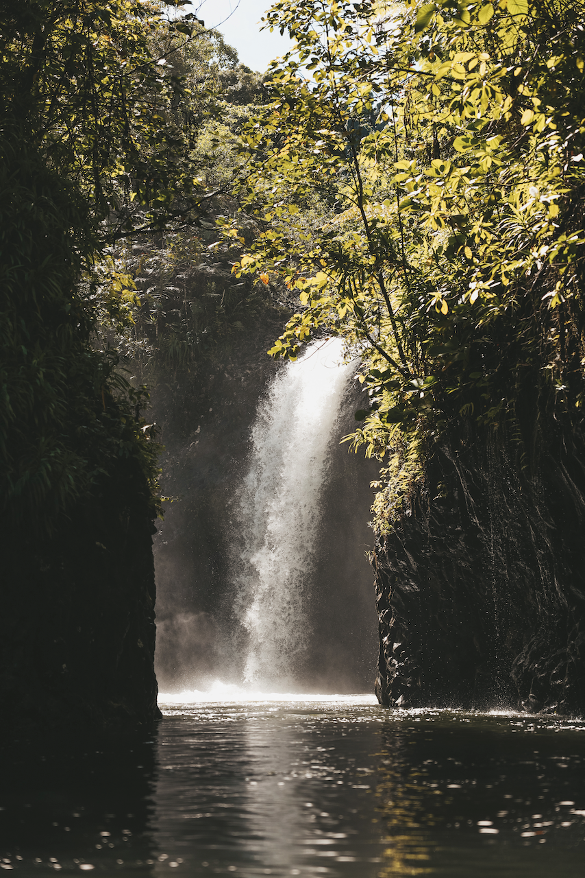 Impressive Wainibau Falls - Bouma National Heritage Park - Taveuni Island - Fiji