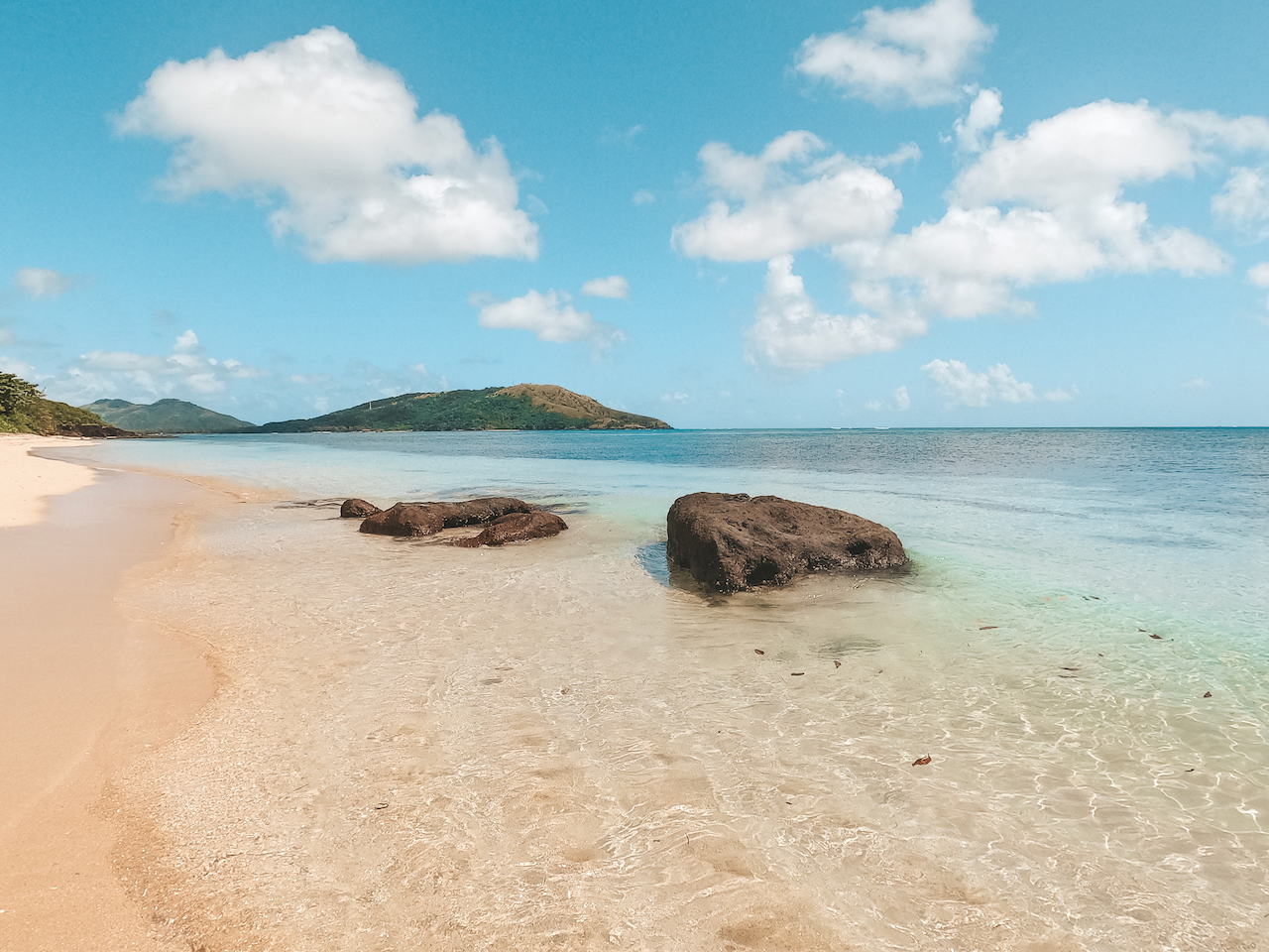 Profiter d'une journée de détente - Blue Lagoon Beach Resort - Île de Nacula - Îles Yasawa - Îles Fidji