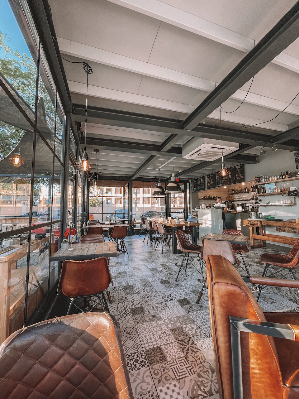 The inside of Santos Cafe - Aruba - ABC Islands