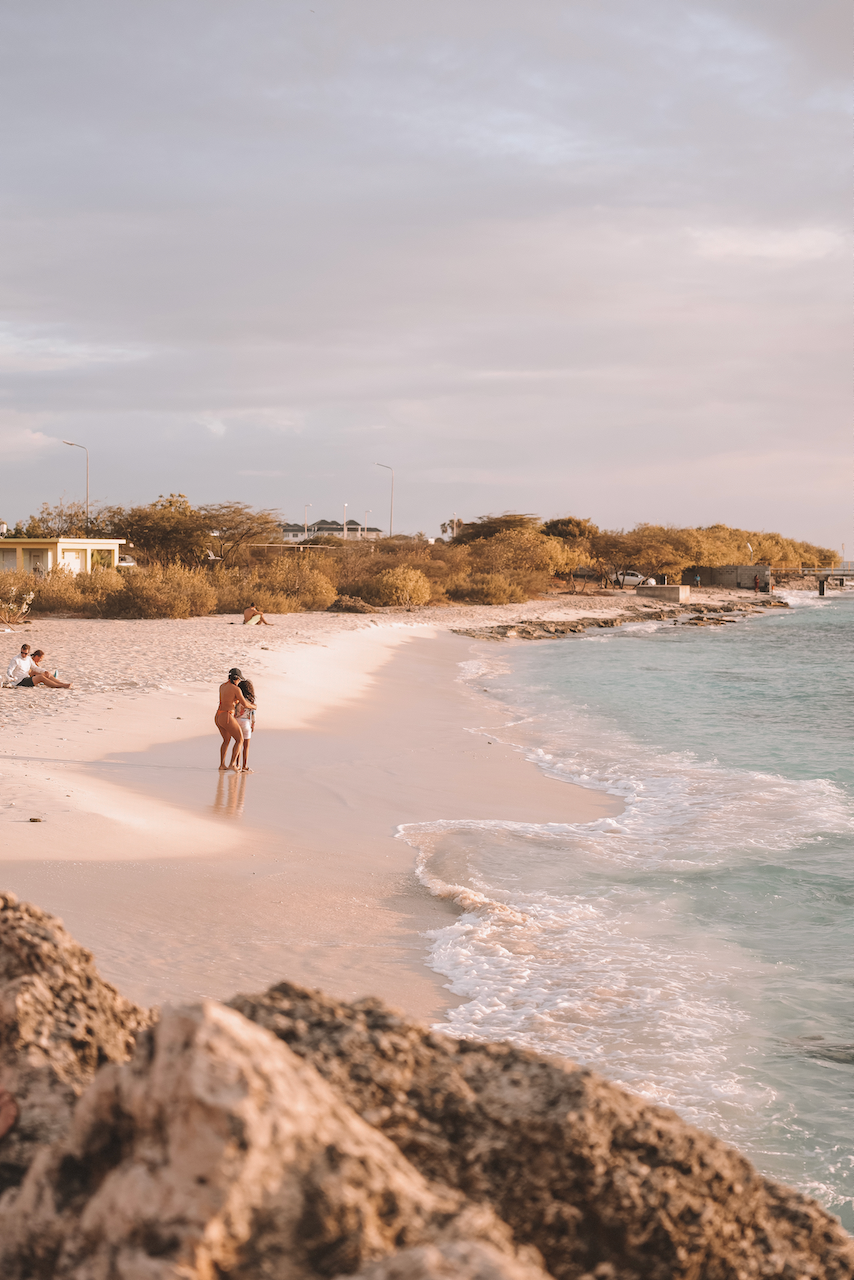 Sunset at Palu di Mangel Beach - Bonaire - ABC Islands