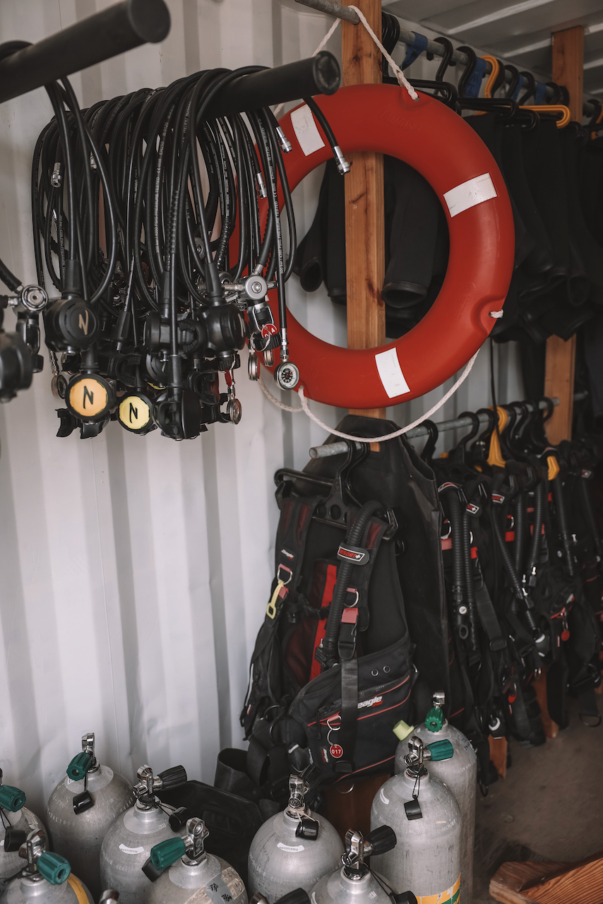 Preparing the equipment - 4Wheel Diving
