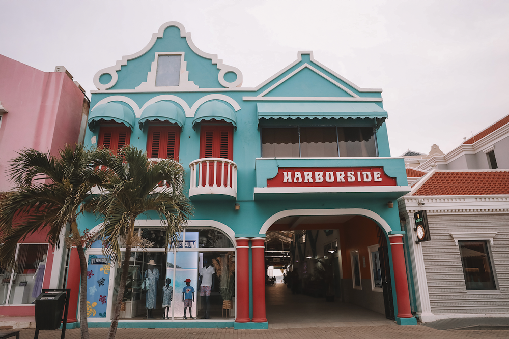 Colourful buildings of Kralendijk - Bonaire - ABC Islands