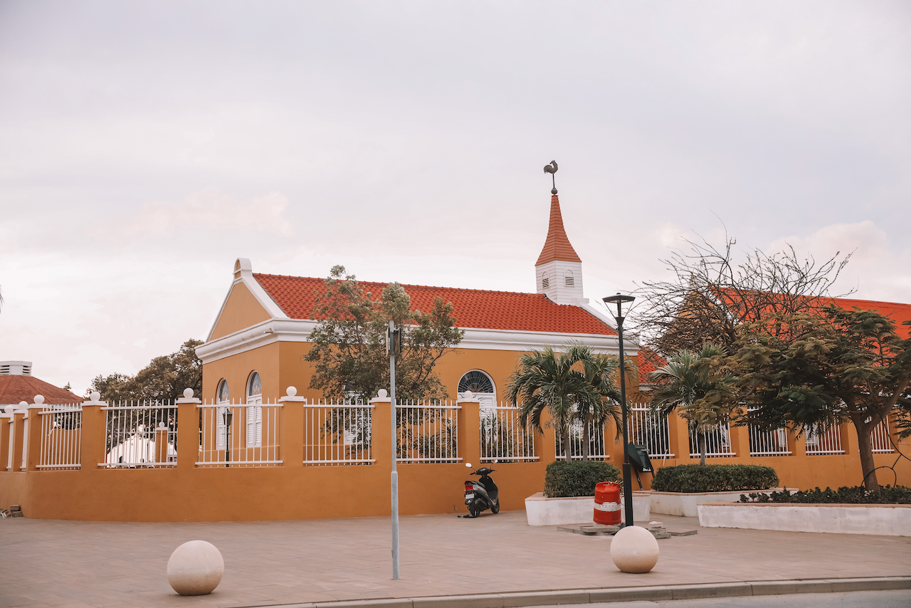 Église protestante Kerk van - Bonaire - Îles ABC - Caraïbes