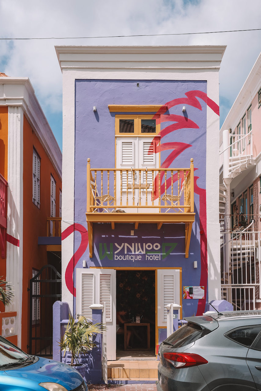 Beautiful purple boutique hotel - Willemstad - Curaçao - ABC Islands